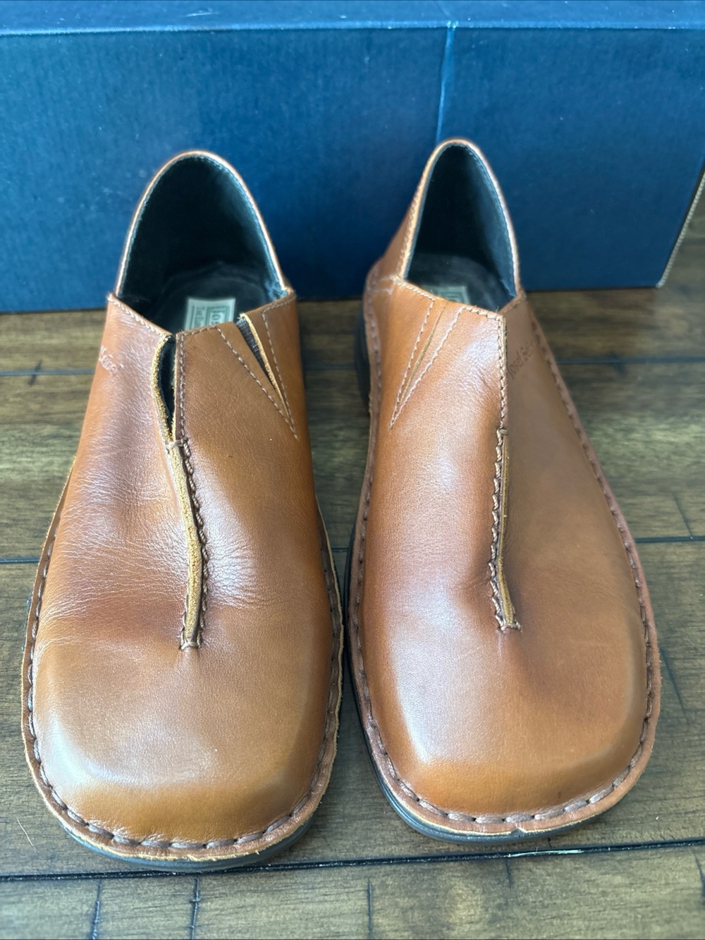 Josef Seibel Women's Size 37 (US 6-6.5) Tan Brown Leather comfort shoes